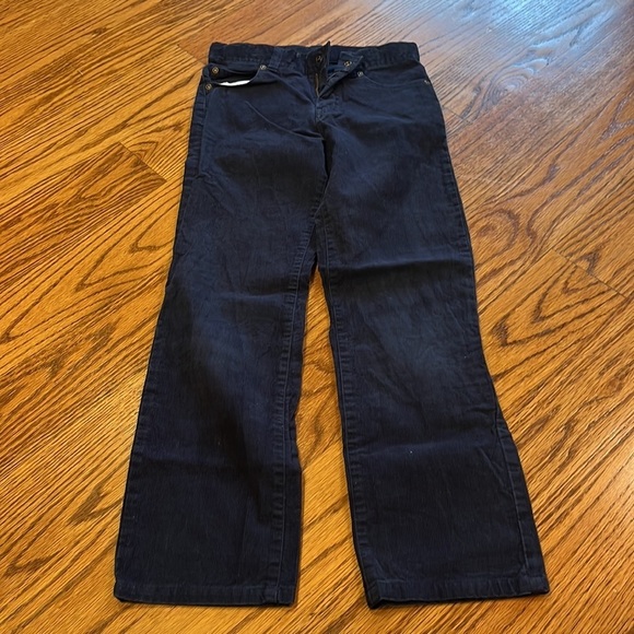 Janie And Jack Boy’s Blue Corduroy Jeans Size 8 - Picture 2 of 8